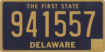 DE license plate 941557