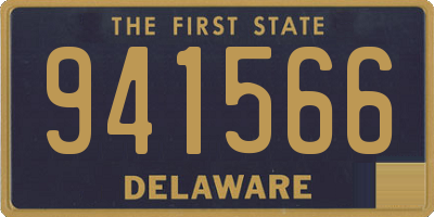 DE license plate 941566