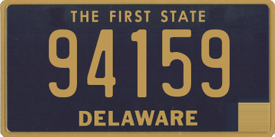 DE license plate 94159