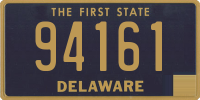 DE license plate 94161