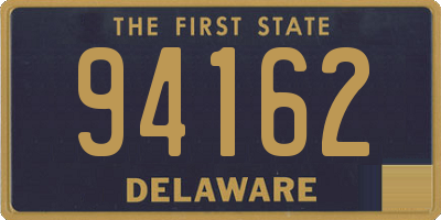 DE license plate 94162