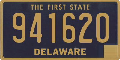DE license plate 941620