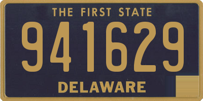 DE license plate 941629