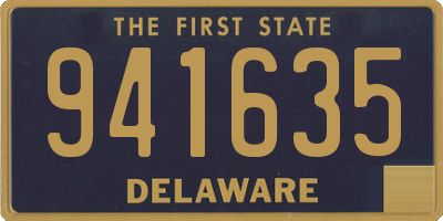 DE license plate 941635