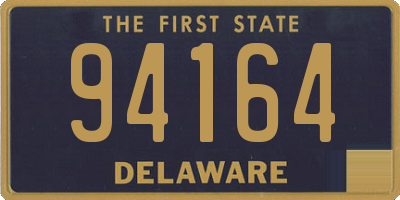 DE license plate 94164