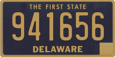 DE license plate 941656