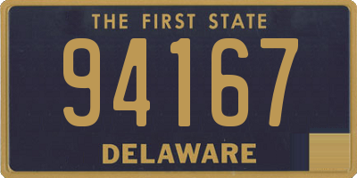 DE license plate 94167