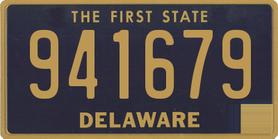 DE license plate 941679