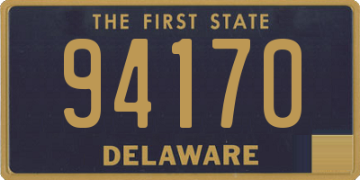 DE license plate 94170