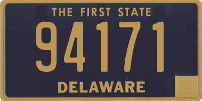DE license plate 94171