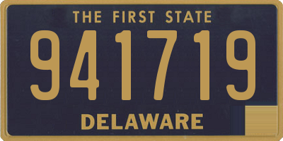 DE license plate 941719