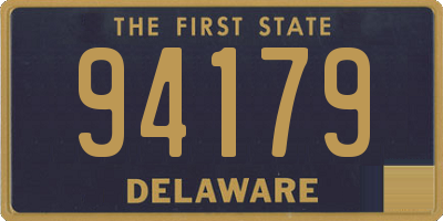 DE license plate 94179