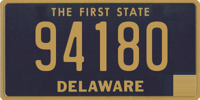 DE license plate 94180