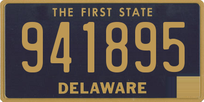 DE license plate 941895