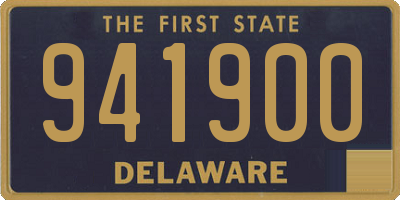 DE license plate 941900