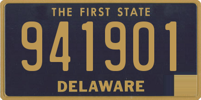DE license plate 941901