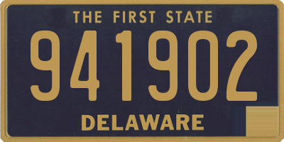 DE license plate 941902
