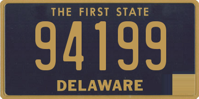 DE license plate 94199