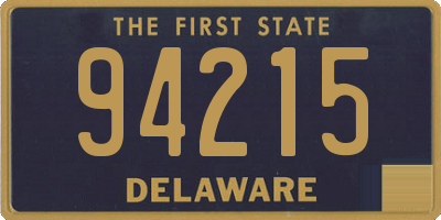 DE license plate 94215