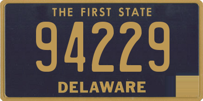 DE license plate 94229