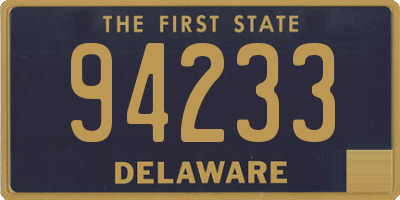 DE license plate 94233