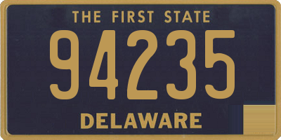 DE license plate 94235