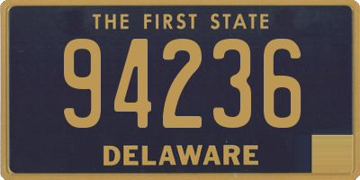 DE license plate 94236