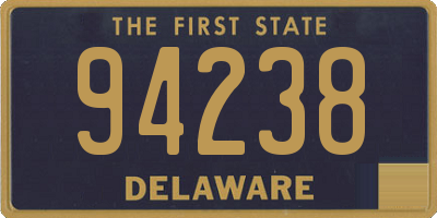 DE license plate 94238