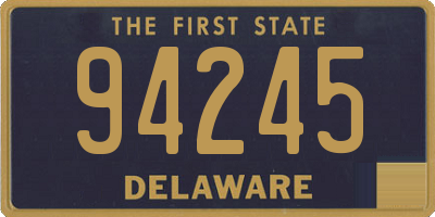 DE license plate 94245
