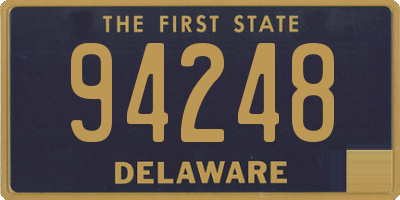 DE license plate 94248