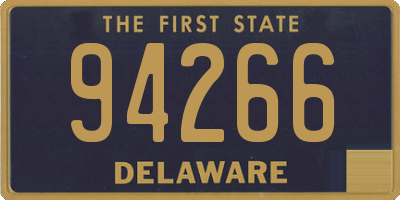 DE license plate 94266