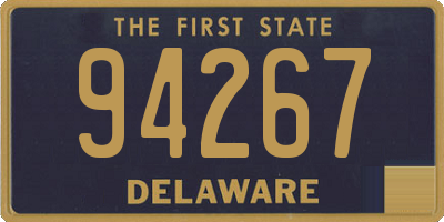 DE license plate 94267