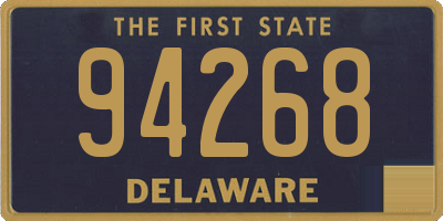 DE license plate 94268