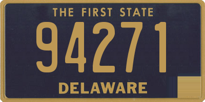 DE license plate 94271