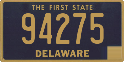 DE license plate 94275