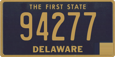 DE license plate 94277