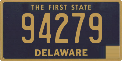 DE license plate 94279