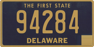 DE license plate 94284