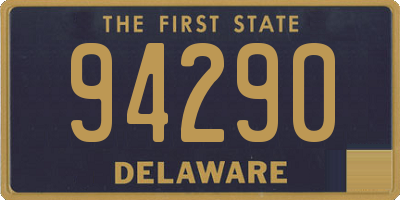 DE license plate 94290