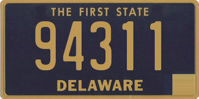 DE license plate 94311