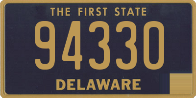 DE license plate 94330