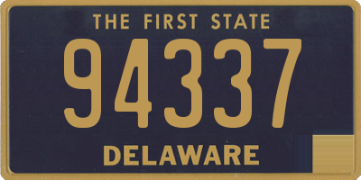 DE license plate 94337