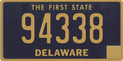 DE license plate 94338