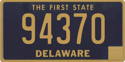 DE license plate 94370