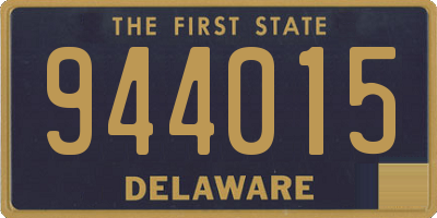 DE license plate 944015