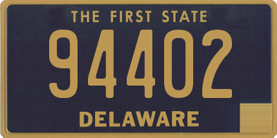 DE license plate 94402
