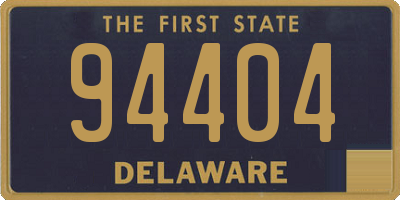 DE license plate 94404