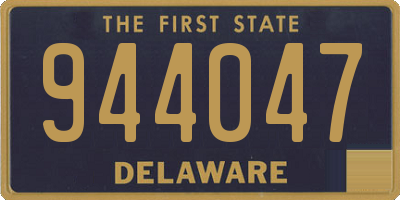 DE license plate 944047