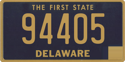 DE license plate 94405