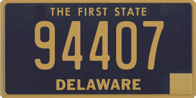 DE license plate 94407